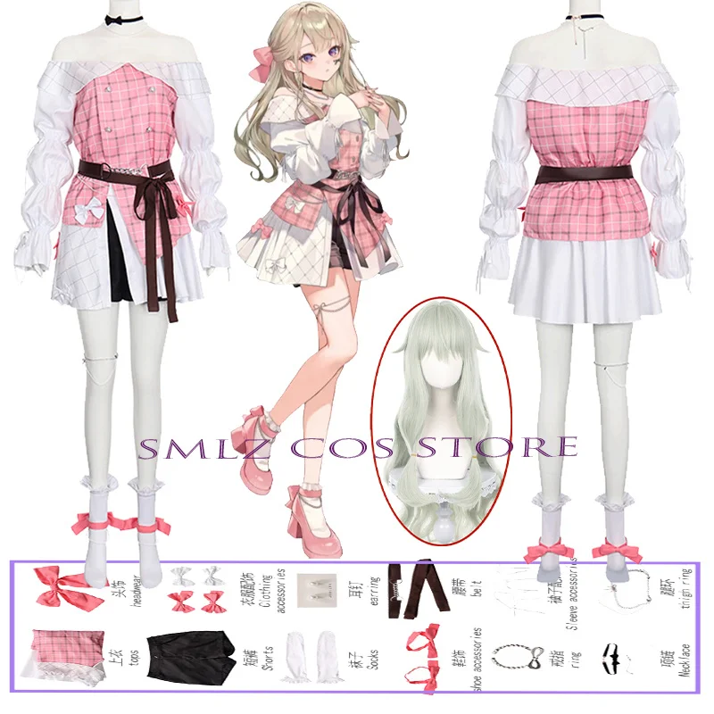 2026 Cherry Blossom Kusanagi Nene Cosplay Anime PJSK Costume Dress Accessories Prop Wig Set Party Play Outfit for Women
2026 Cherry Blossom Kusanagi Nene Cosplay Anime PJSK Costume Dress Accessories Prop Wig Set Party Play Outfit for Women