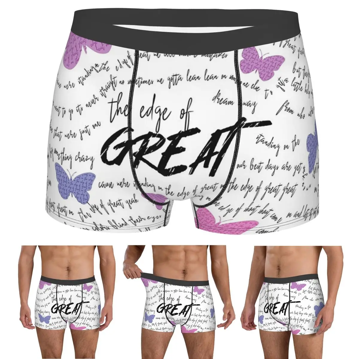 Трусы-боксеры, шорты Edge Of Great Julie And The Phantoms, мужские вентилируемые трусы для Homme, мужской подарок бойфренду
Трусы-боксеры, шорты Edge Of Great Julie And The Phantoms, мужские вентилируемые трусы для Homme, мужской подарок бойфренду