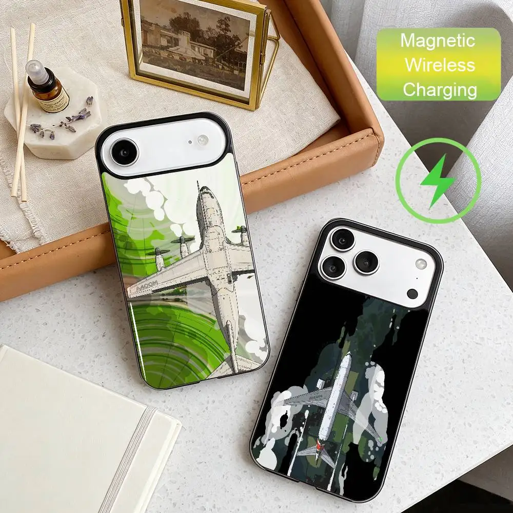 Aircraft Art Phone Case For iPhone17,16,15,14,13,12,11 Max Black Wireless Charging Protecitve Cover
Aircraft Art Phone Case For iPhone17,16,15,14,13,12,11 Max Black Wireless Charging Protecitve Cover
