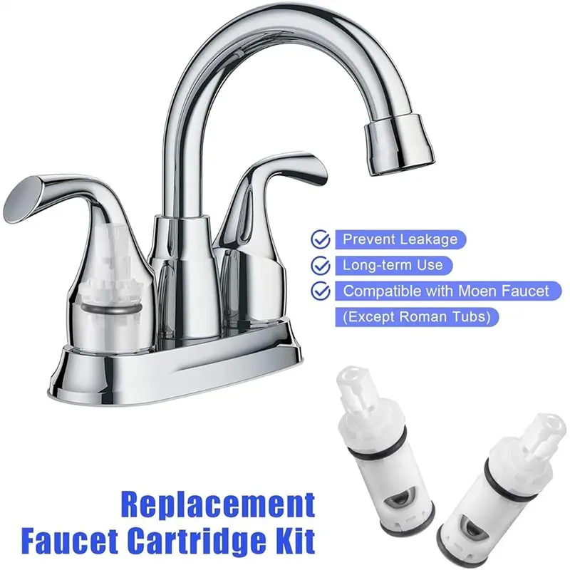 AB11-3Pcs 1224 1224B Сменный картридж для смесителя MOEN, подходит для большинства смесителей и душевых кабин MOEN с двумя ручками.
AB11-3Pcs 1224 1224B Сменный картридж для смесителя MOEN, подходит для большинства смесителей и душевых кабин MOEN с двумя ручками.