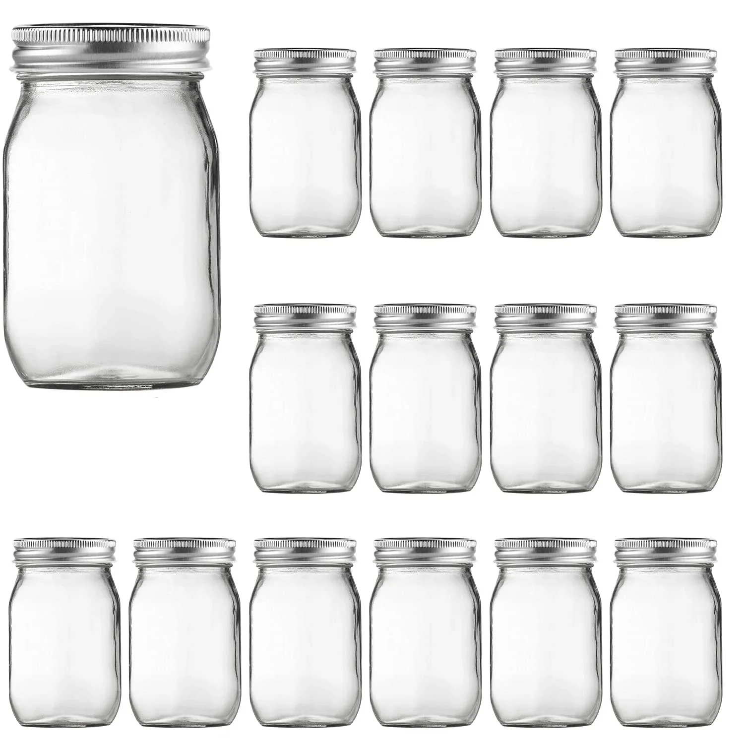 Mason Jars With Regular Lids and Bands, Ideal for Jam, Honey, Wedding Favors, Shower Favors, DIY Magnetic Spice Jars I2X8E2
Mason Jars With Regular Lids and Bands, Ideal for Jam, Honey, Wedding Favors, Shower Favors, DIY Magnetic Spice Jars I2X8E2
