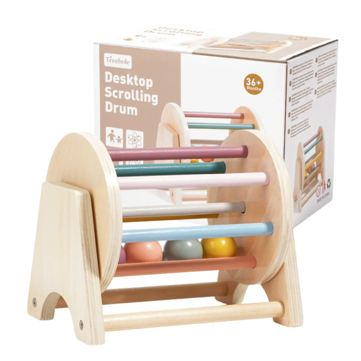 Colorful Educational Toys with Puzzle Balls for Early Music & Coordination, Ideal Gifts Montessori Wooden Rolling Drum Set
Colorful Educational Toys with Puzzle Balls for Early Music & Coordination, Ideal Gifts Montessori Wooden Rolling Drum Set