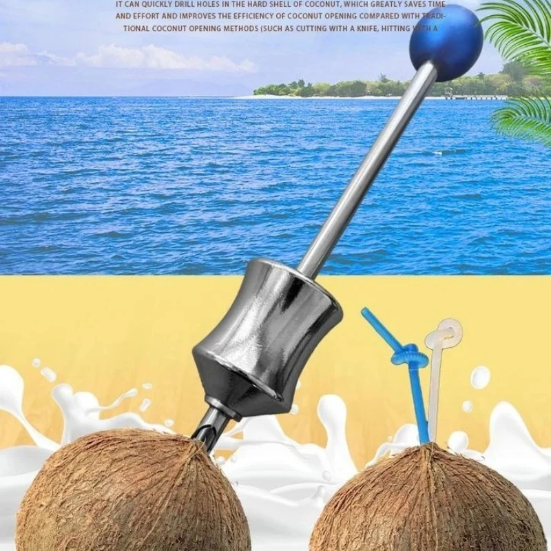 Stainless Steel Coconut Opener Fully Automatic Drilling Tool for Green Yellow Coconuts
Stainless Steel Coconut Opener Fully Automatic Drilling Tool for Green Yellow Coconuts