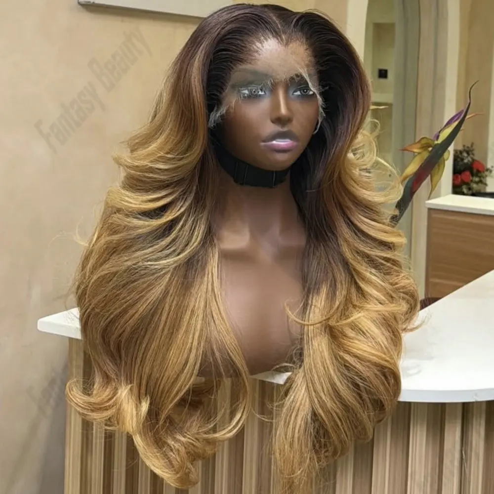 Remy Brazilian 13x6 360 Lace Front Wigs Human Hair Glueless Loose Wave Balayage Honey Blonde Full Lace Wig Human Hair for Women
Remy Brazilian 13x6 360 Lace Front Wigs Human Hair Glueless Loose Wave Balayage Honey Blonde Full Lace Wig Human Hair for Women