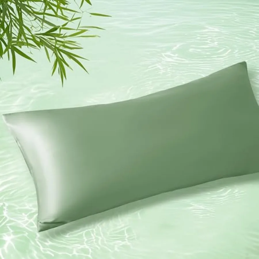 Cooling Pillow Case, 100% Rayon Derived from Bamboo Pillow Cover for Hot Sleepers, Breathable and Silky Soft Pillowcase with En
Cooling Pillow Case, 100% Rayon Derived from Bamboo Pillow Cover for Hot Sleepers, Breathable and Silky Soft Pillowcase with En