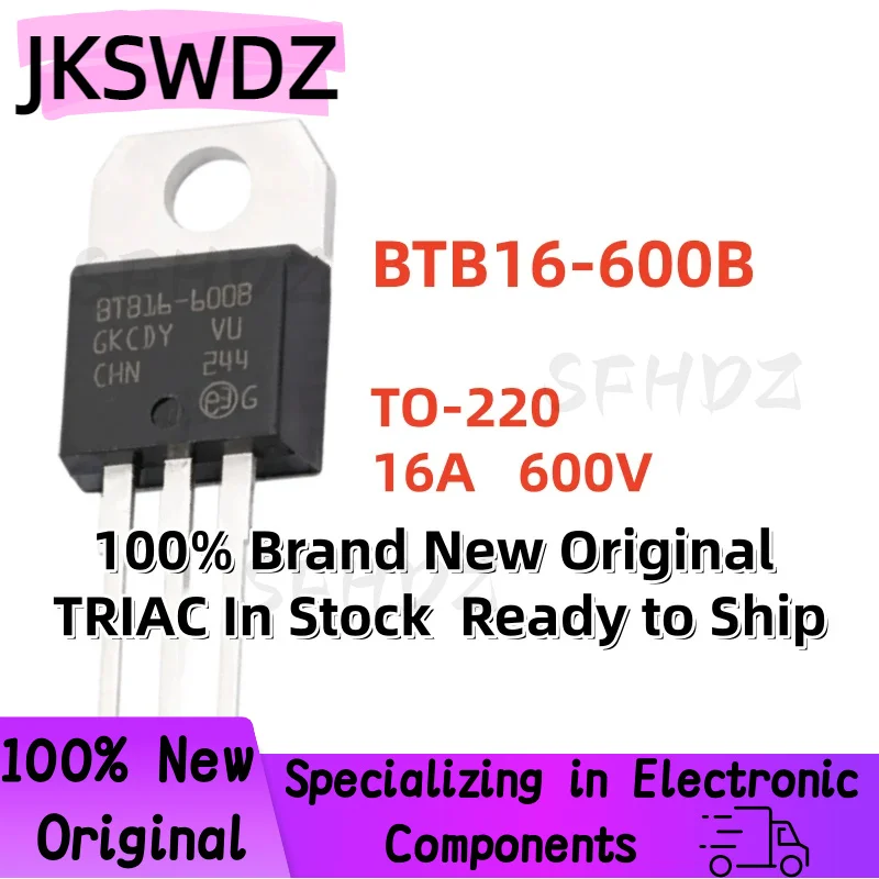 10/20/30PCS BTB16-600B BTB16600B TO-220 16A 600V 100% Brand New Original TRIAC In Stock Ready to Ship
10/20/30PCS BTB16-600B BTB16600B TO-220 16A 600V 100% Brand New Original TRIAC In Stock Ready to Ship