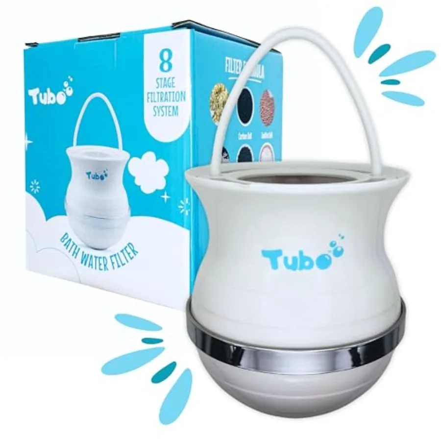 2.0-8 Stage for Tub Faucet, tub Water Removes 99% Chlorine and Contaminants, BPA-Free Water for tub, Healthy Skin and Hair, for
2.0-8 Stage for Tub Faucet, tub Water Removes 99% Chlorine and Contaminants, BPA-Free Water for tub, Healthy Skin and Hair, for