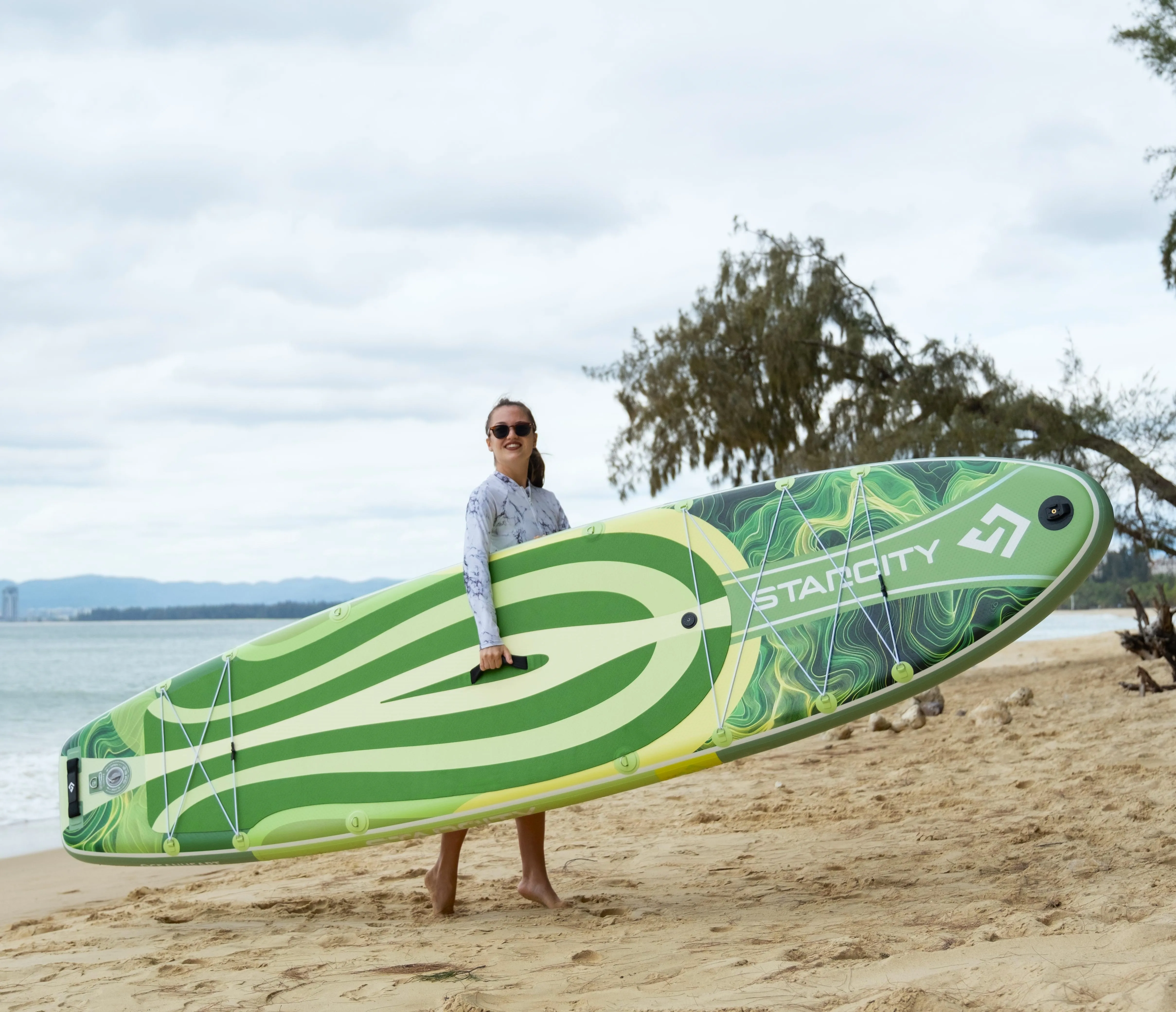 Sup Paddleboard OEM Surfboard 11'6''*34''*6'' 420lbs Fishing Paddle Board Inflatable Stand Up Board All Round SUP
Sup Paddleboard OEM Surfboard 11'6''*34''*6'' 420lbs Fishing Paddle Board Inflatable Stand Up Board All Round SUP