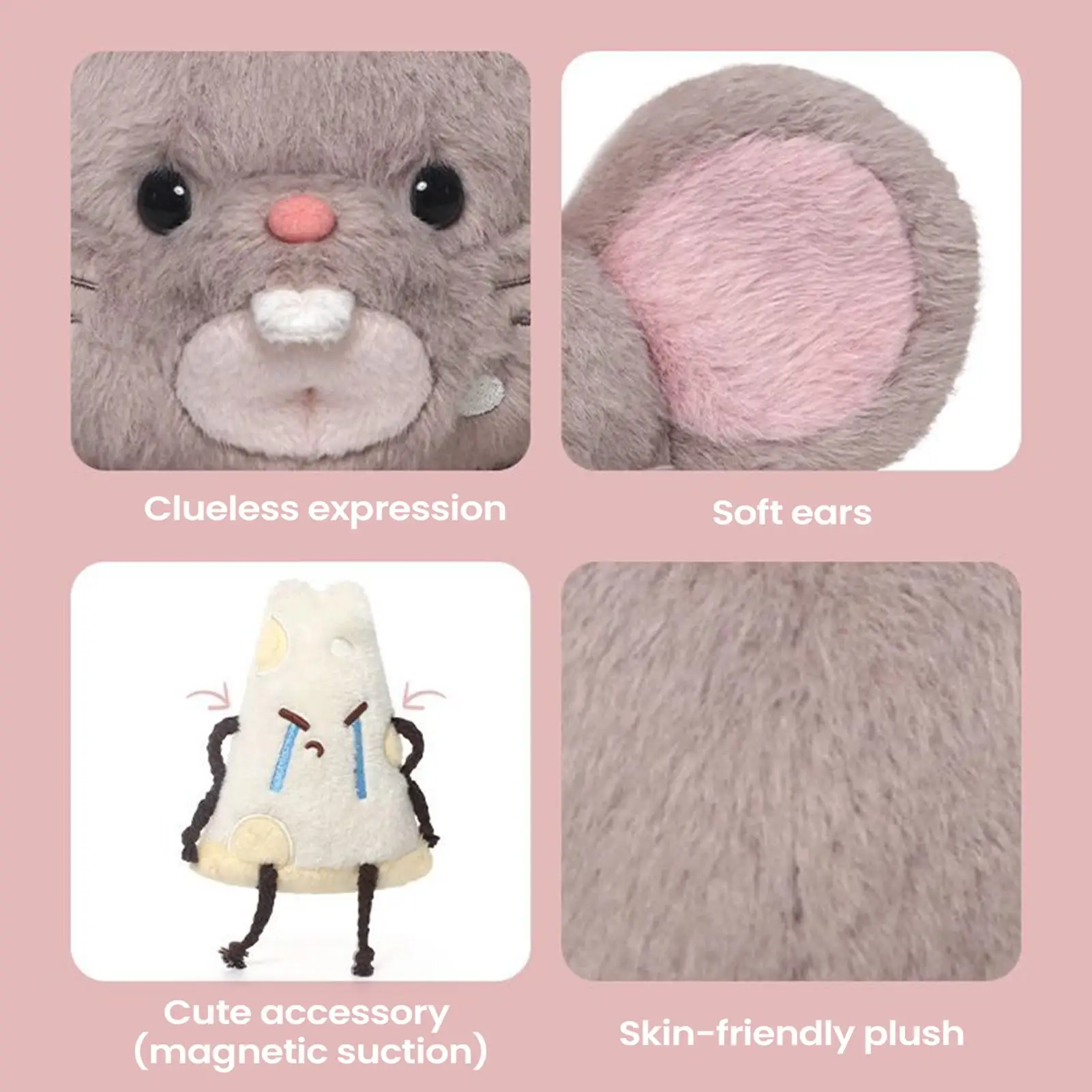 Мягкая плюшевая мышь, милая мягкая обнимающаяся коллекционная кукла, плюшевая подушка, игрушка для взрослых, женщин, детей, мальчиков
Мягкая плюшевая мышь, милая мягкая обнимающаяся коллекционная кукла, плюшевая подушка, игрушка для взрослых, женщин, детей, мальчиков