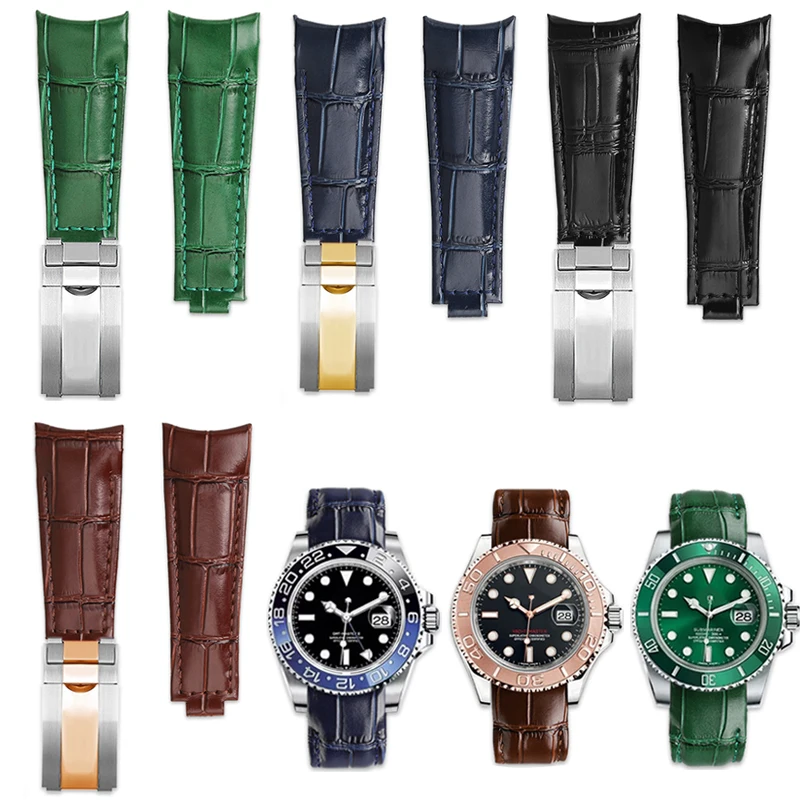Ремешок для часов оригинального стиля с изогнутым концом, 20 мм, для Rolex Water Ghost, ремешок из натуральной кожи, мужской браслет GMT Submariner Daytona
Ремешок для часов оригинального стиля с изогнутым концом, 20 мм, для Rolex Water Ghost, ремешок из натуральной кожи, мужской браслет GMT Submariner Daytona