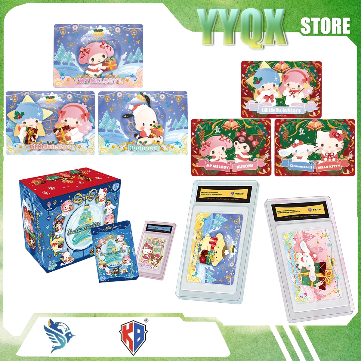 KABAO 2026 NEW Sanrio Hello Kitty My Melody Kuromi Cinnamoroll Pochacco Cute Cartoon Periphery Collection Gift Surprise Toy
KABAO 2026 NEW Sanrio Hello Kitty My Melody Kuromi Cinnamoroll Pochacco Cute Cartoon Periphery Collection Gift Surprise Toy