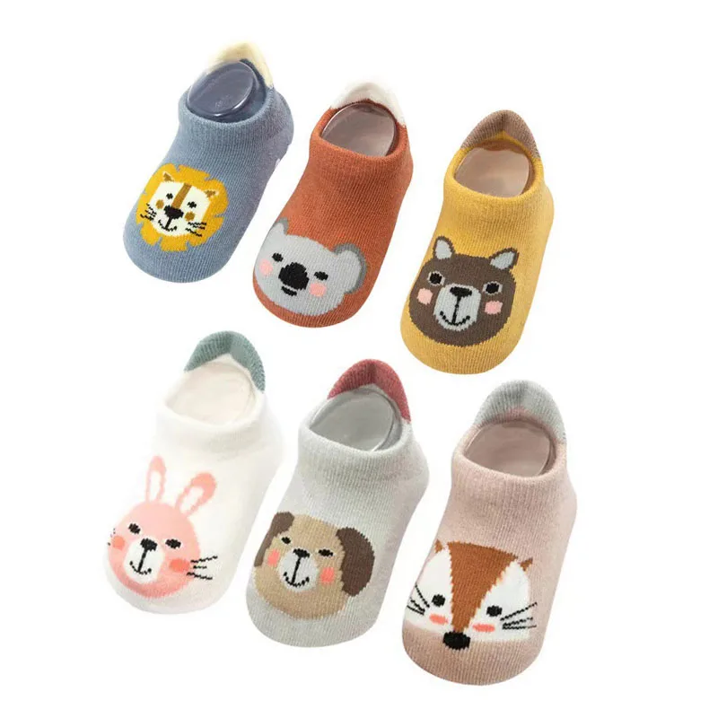 6 Pairs a Lot Baby Autumn Floor Socks Infant Cartoon Animal Thin Adhesive Socks Kids Girls Non Slip Socks
6 Pairs a Lot Baby Autumn Floor Socks Infant Cartoon Animal Thin Adhesive Socks Kids Girls Non Slip Socks