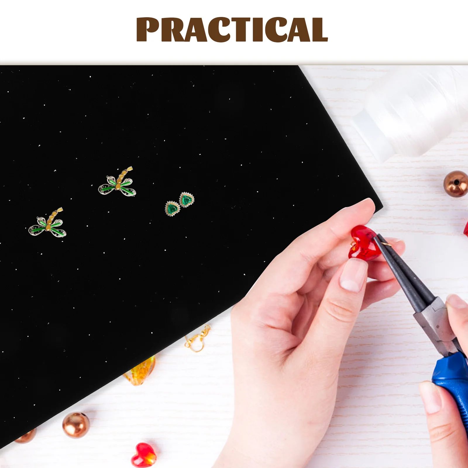 Jewelry Insert Sponge Display Mat for Earring Box Case Storage Holder Foam Pad Organizer Tray for Studs Dangles Accessories
Jewelry Insert Sponge Display Mat for Earring Box Case Storage Holder Foam Pad Organizer Tray for Studs Dangles Accessories