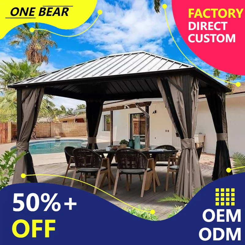 Any Size Custom Thicken Prof Outdo Gazebo Retractable Canopy Alumin Mildew Anti Fade All Wea UV Shield Yard Leis Sun Shade Struc
Any Size Custom Thicken Prof Outdo Gazebo Retractable Canopy Alumin Mildew Anti Fade All Wea UV Shield Yard Leis Sun Shade Struc