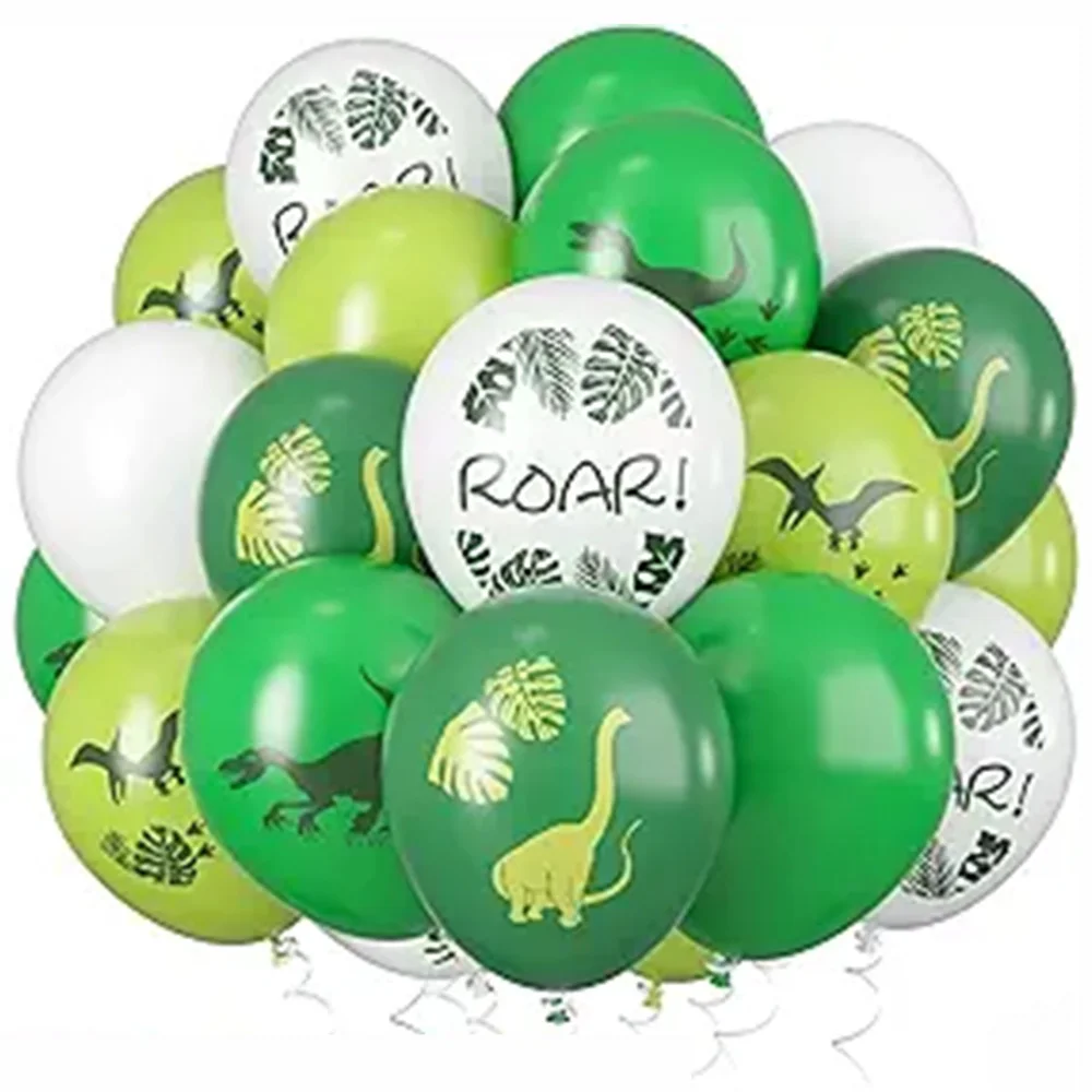 20Pcs 12Inch Dinosaur Balloons Dino Printed Balloon Green White Lime Green Latex Balloons Boy Jungle Dinos Birthday Party Decor
20Pcs 12Inch Dinosaur Balloons Dino Printed Balloon Green White Lime Green Latex Balloons Boy Jungle Dinos Birthday Party Decor