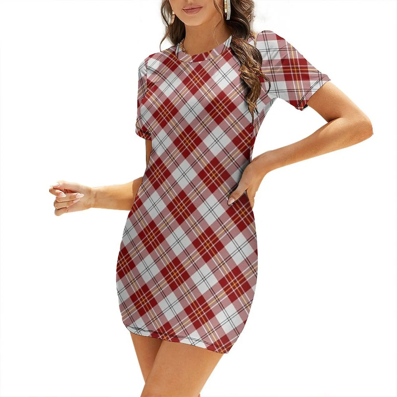Clan MacPherson Red Dress Tartan Rotated Short-Sleeved Dress ceremony dresses women's summer clothing 2026 Dress vintage
Clan MacPherson Red Dress Tartan Rotated Short-Sleeved Dress ceremony dresses women's summer clothing 2026 Dress vintage