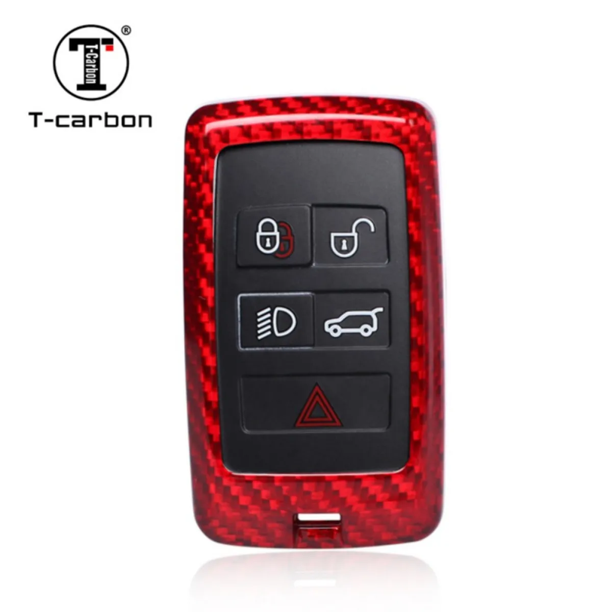 T-carbon Glass Fiber Key Cover for New Land Rover and Jaguar
T-carbon Glass Fiber Key Cover for New Land Rover and Jaguar