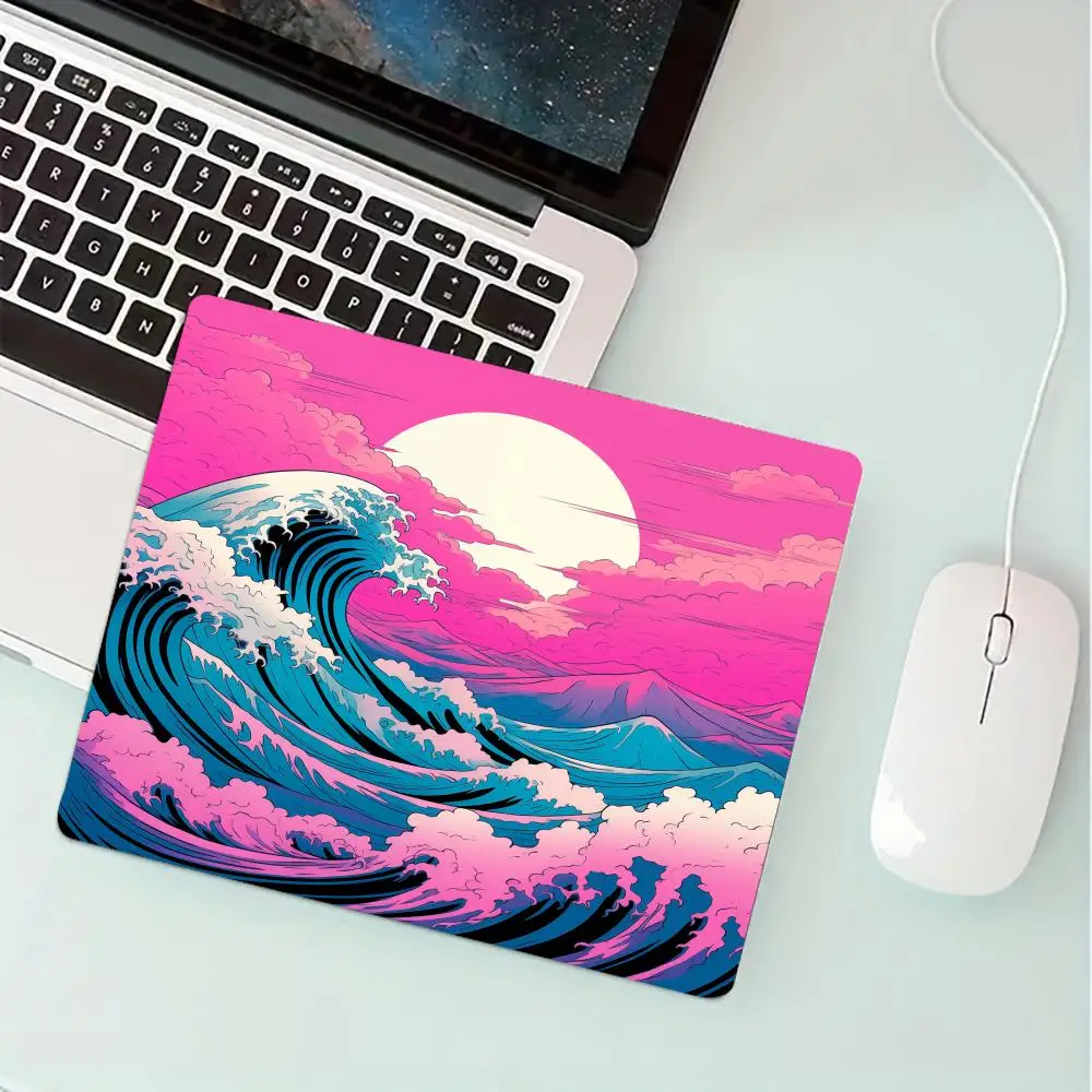 Pink artistic wave rendering small mouse pad rubber anti-slip Desk Mat mini gaming mats gamer pc accessories laptop office pads
Pink artistic wave rendering small mouse pad rubber anti-slip Desk Mat mini gaming mats gamer pc accessories laptop office pads