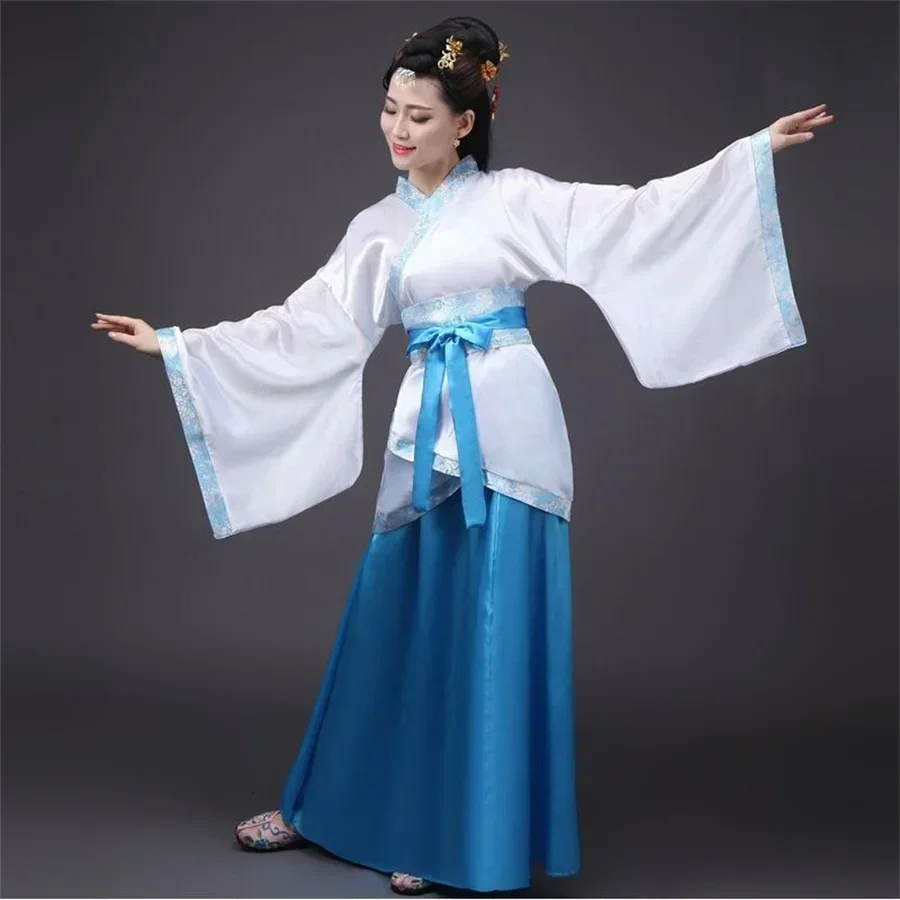 Disfraz de hanfu clásico para mujer, traje tradicional chino antiguo, trajes de baile para mujer, baile folclórico chino
Disfraz de hanfu clásico para mujer, traje tradicional chino antiguo, trajes de baile para mujer, baile folclórico chino