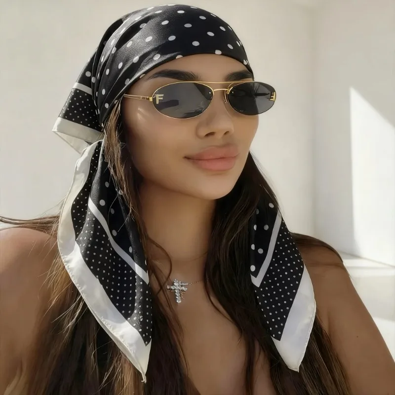 2026 New Dot Print Square Scarf for Women Hijab Hair Bands 70cm Neckerchief Female Satin Shawl Ribbon Headband
2026 New Dot Print Square Scarf for Women Hijab Hair Bands 70cm Neckerchief Female Satin Shawl Ribbon Headband