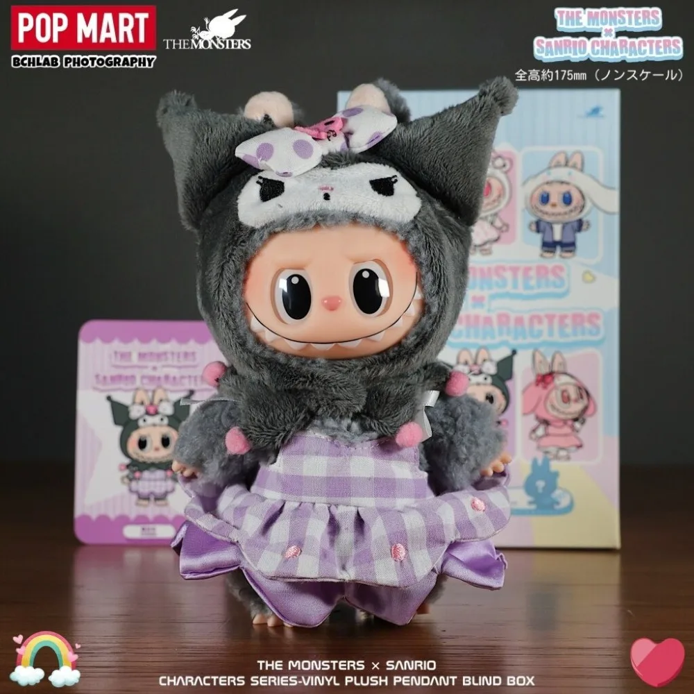 Genuine POP MART LABUBU The Monsters ✖ Sanrio Hello Kitty Kuromi Series Blind Box Vinyl Plush Doll Pendant Ornament Toys Gift
Genuine POP MART LABUBU The Monsters ✖ Sanrio Hello Kitty Kuromi Series Blind Box Vinyl Plush Doll Pendant Ornament Toys Gift