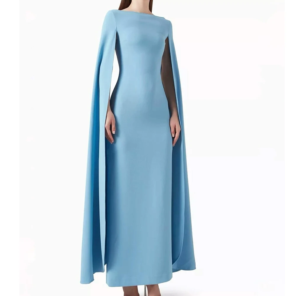 Customized Formal Off The Shoulder Jersey Evening Dresses Elegant Straight Ankle-Length Boat Neck Long Sleeves платье
Customized Formal Off The Shoulder Jersey Evening Dresses Elegant Straight Ankle-Length Boat Neck Long Sleeves платье