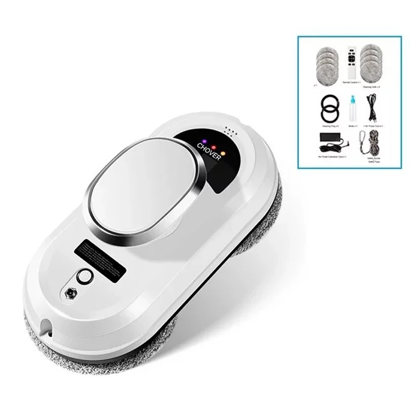 Smart Water Spray Window Cleaner Robot Vacuum Cleaner Remote Control Glass Window Cleaning Machine Household Cleaning Tool
Smart Water Spray Window Cleaner Robot Vacuum Cleaner Remote Control Glass Window Cleaning Machine Household Cleaning Tool