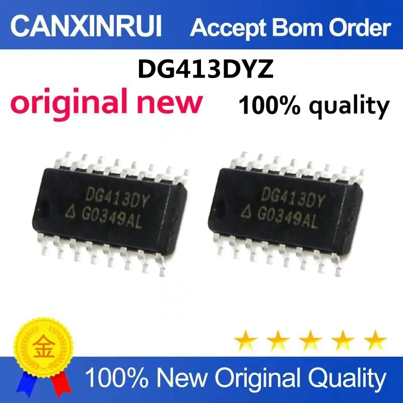 DG413 DG413DY DG413DYZ SOP-16 Interface Chip New Original Genuine Hot Sale
DG413 DG413DY DG413DYZ SOP-16 Interface Chip New Original Genuine Hot Sale
