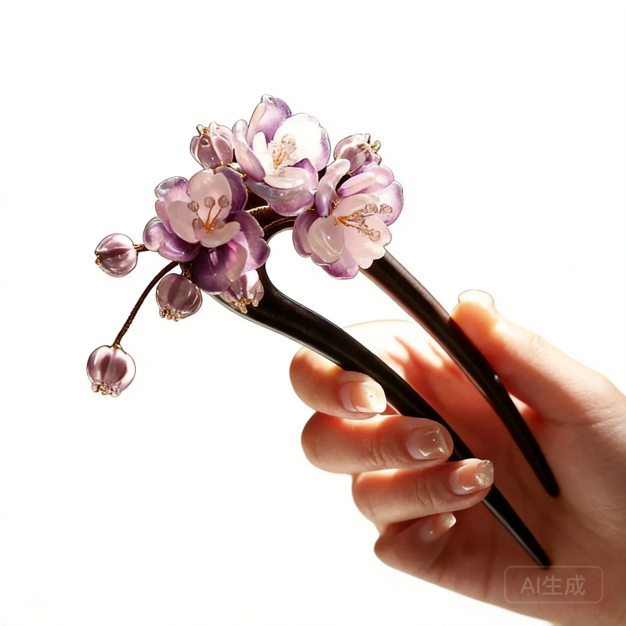 Chinese Style Lucky Purple Lily Of The Valley Sandalwood Hairpin Traditional Hanfu Cheongsam Hair Accessory Elegant Women Hair
Chinese Style Lucky Purple Lily Of The Valley Sandalwood Hairpin Traditional Hanfu Cheongsam Hair Accessory Elegant Women Hair