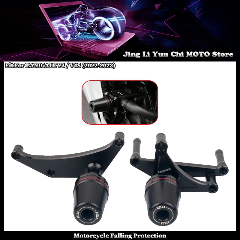Motorcycle Falling Protection Frame Slider Fairing Guard Anti Crash Pad Protector Fit For DUCATI PANIGALE V4 V4S 2022-2023
Motorcycle Falling Protection Frame Slider Fairing Guard Anti Crash Pad Protector Fit For DUCATI PANIGALE V4 V4S 2022-2023