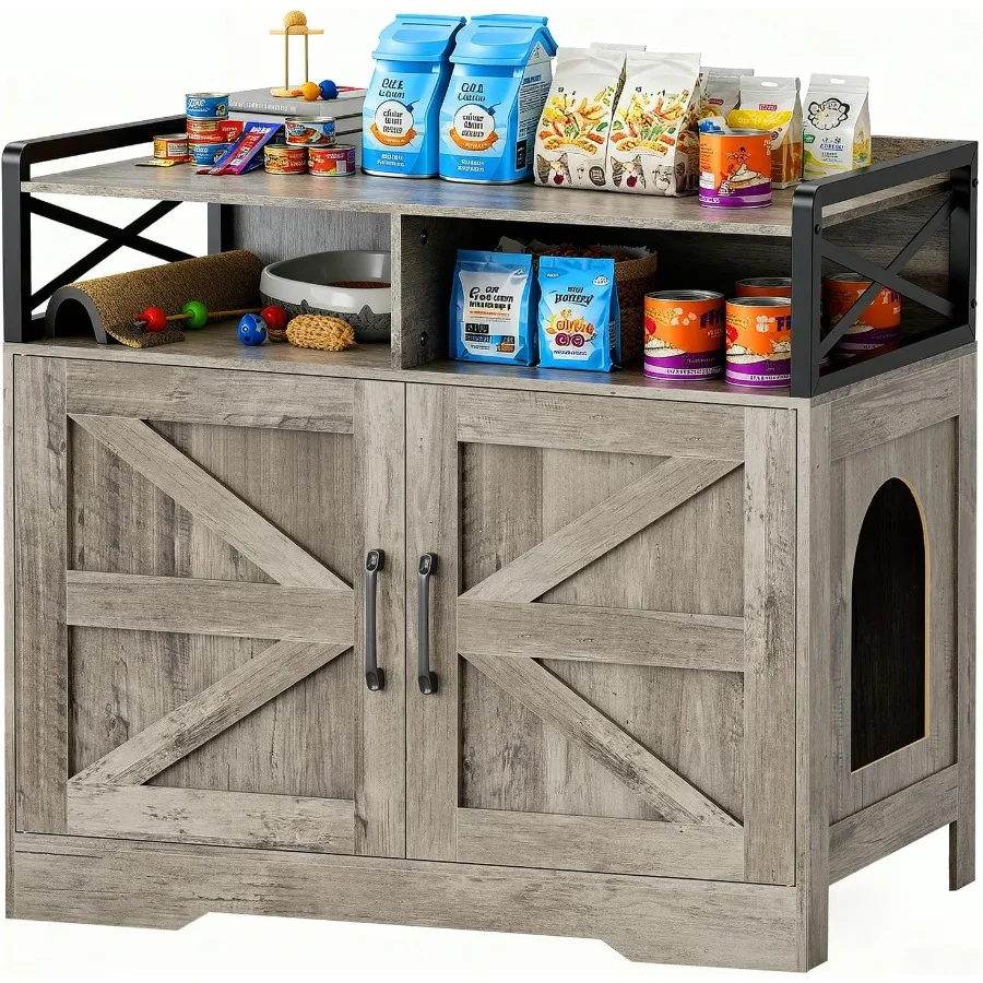 Корпус для кошачьего туалета, мебель со скрытым дизайном для гостиной и спальни — торцевой столик в стиле фермерского дома с встроенным рисунком
Корпус для кошачьего туалета, мебель со скрытым дизайном для гостиной и спальни — торцевой столик в стиле фермерского дома с встроенным рисунком