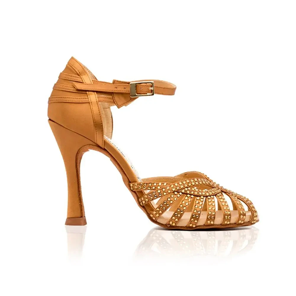 Customzied Colors Heels Logo Dance Shoes Satin Rhinestones Salsa Latin Dance Shoes For Women Meduim Dance Heels
Customzied Colors Heels Logo Dance Shoes Satin Rhinestones Salsa Latin Dance Shoes For Women Meduim Dance Heels