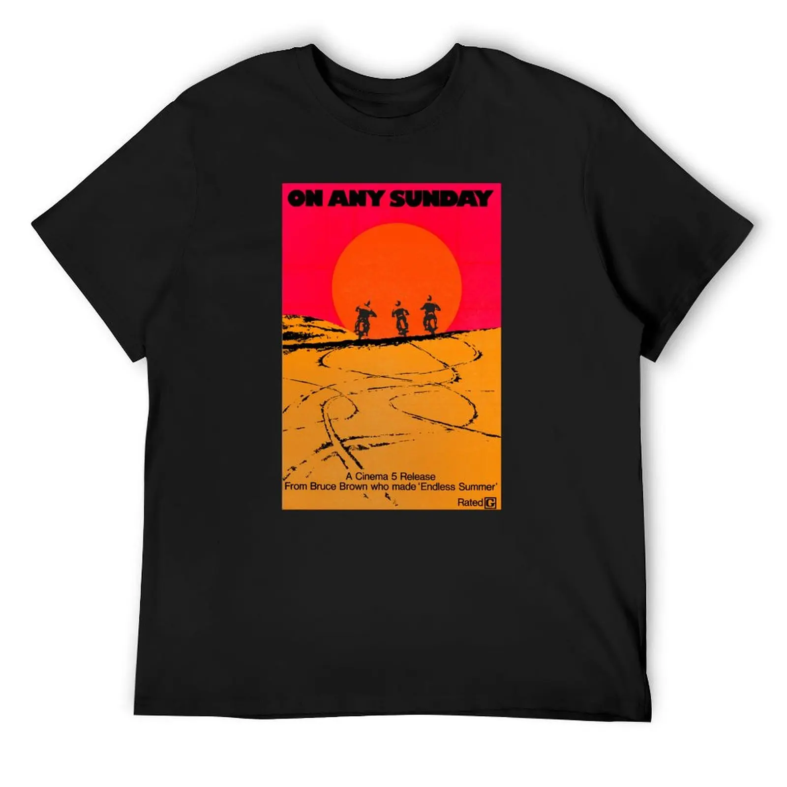 On Any Sunday Classic Motorcycle Movie Poster T-Shirt baggy shirts summer tops new edition kawaii clothes mens designer t shirt
On Any Sunday Classic Motorcycle Movie Poster T-Shirt baggy shirts summer tops new edition kawaii clothes mens designer t shirt