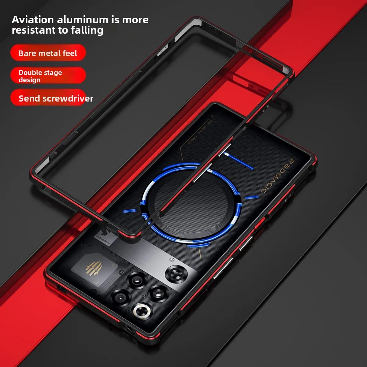 For ZTE Nubia Red Magic 11 Pro Plus Case Luxury Aluminum Alloy Frame Case For Red Magic 11 Pro Shockproof Bare Metal Feel Funda
For ZTE Nubia Red Magic 11 Pro Plus Case Luxury Aluminum Alloy Frame Case For Red Magic 11 Pro Shockproof Bare Metal Feel Funda