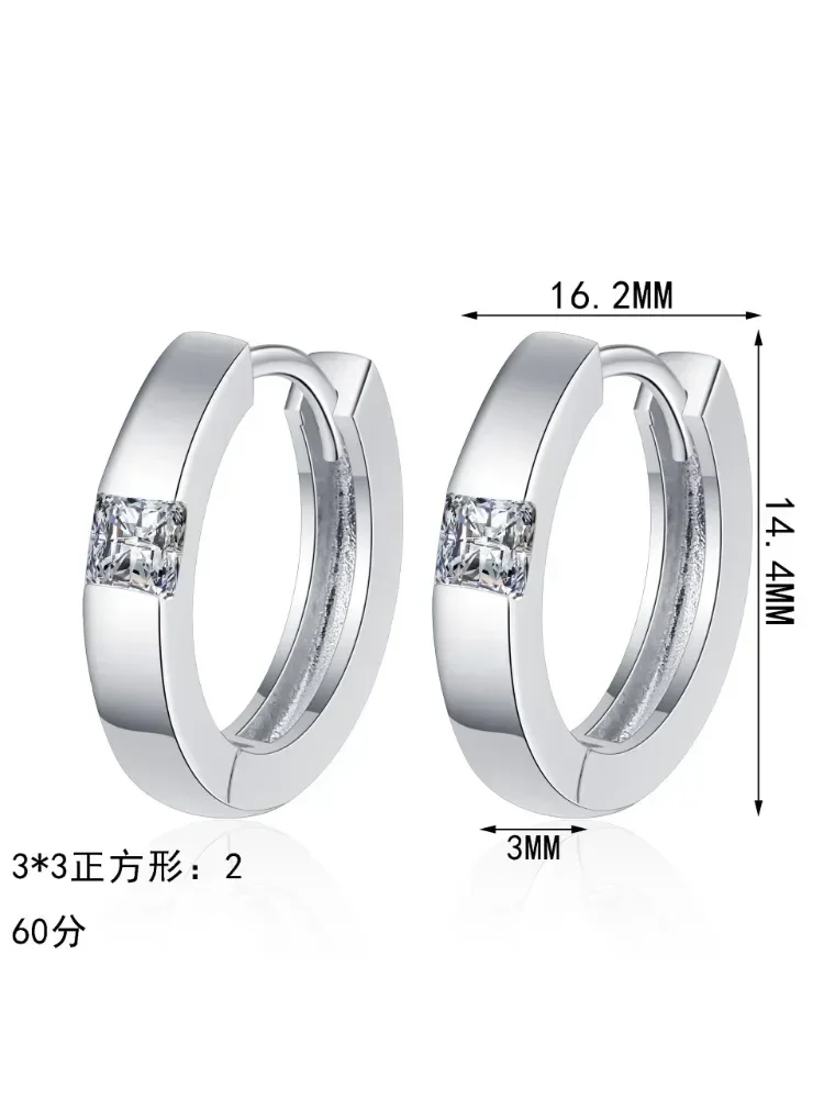 Hot sales Silver earrings jewelry 925 sterling silver earrings Women's Light luxury Moissanite Earrings Valentine's Day gift
Hot sales Silver earrings jewelry 925 sterling silver earrings Women's Light luxury Moissanite Earrings Valentine's Day gift