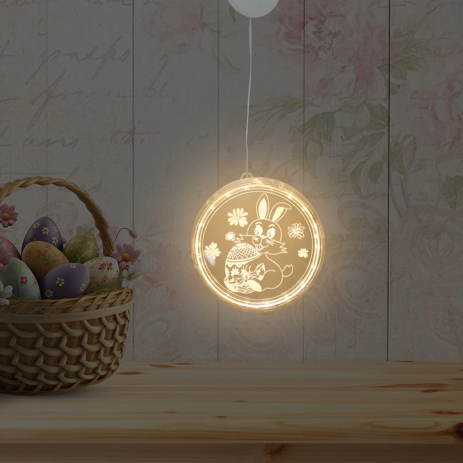 Rabbit Hanging Lamp Bunny Shaped LED Window Lights Suction Cup Night Light Room Decoration Easter Decor Rabbit Lights
Rabbit Hanging Lamp Bunny Shaped LED Window Lights Suction Cup Night Light Room Decoration Easter Decor Rabbit Lights