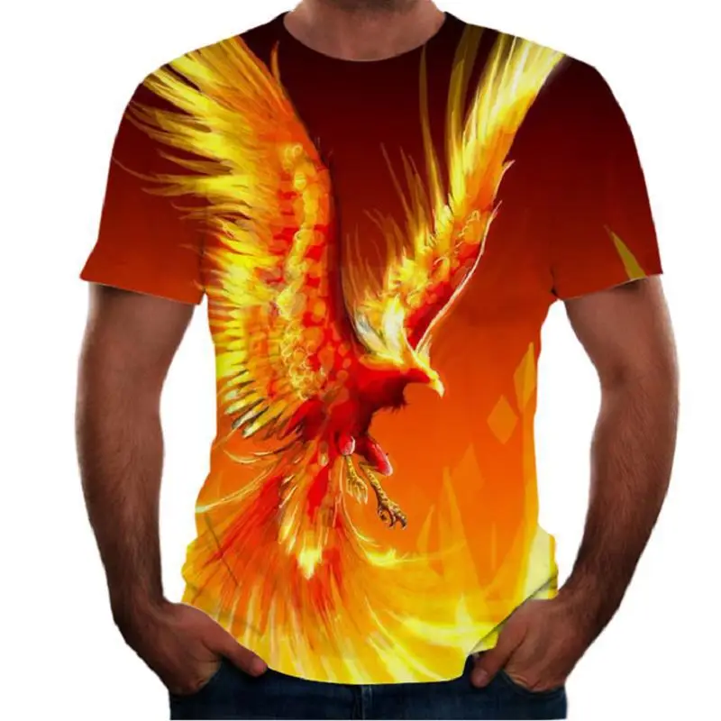 3D Digital Printed T-shirt Casual Men's T-shirt Men's/women's Short Sleeved Animal Printed Short Sleeved Shirt
3D Digital Printed T-shirt Casual Men's T-shirt Men's/women's Short Sleeved Animal Printed Short Sleeved Shirt