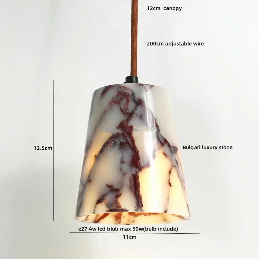 2026 Wabi Sabi Natural Marble Hanging Light Fixture Luminaire LED Pendant Lamp Bulgari Stone Living Dining Room Sofa
2026 Wabi Sabi Natural Marble Hanging Light Fixture Luminaire LED Pendant Lamp Bulgari Stone Living Dining Room Sofa