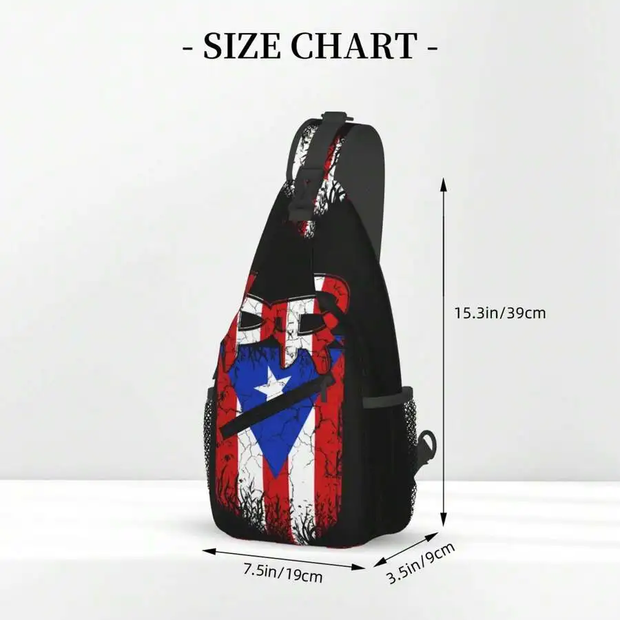 Puerto Rico Flag Crossbody Bag For Adults, Multifunctional Shoulder Chest Pack For Travel Hiking Cycling
Puerto Rico Flag Crossbody Bag For Adults, Multifunctional Shoulder Chest Pack For Travel Hiking Cycling
