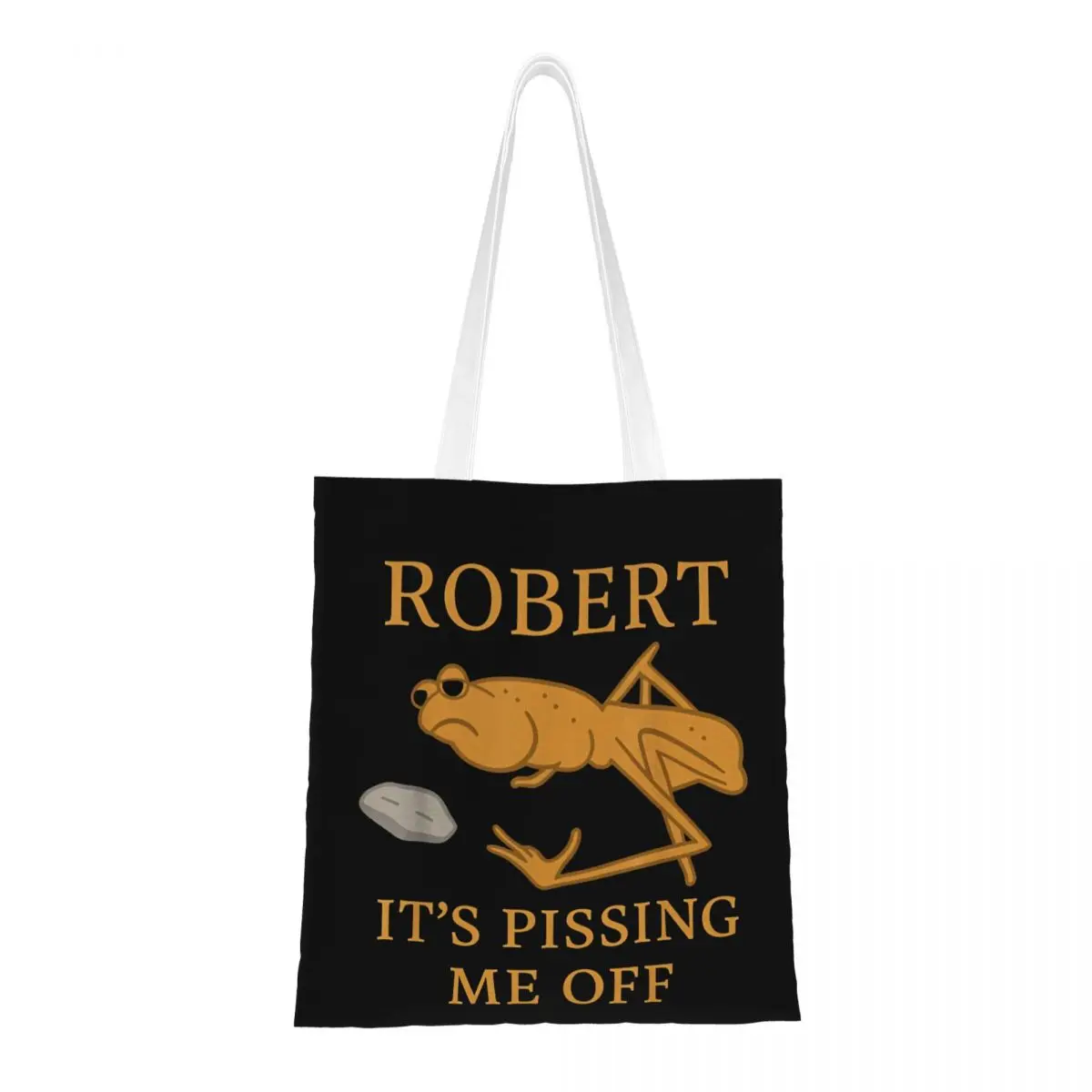 Robert Pissing Me Off Сумки-тоут Женская сумка Холст College Marcus The Worm Сумка на плечо Сумка для покупок с принтом
Robert Pissing Me Off Сумки-тоут Женская сумка Холст College Marcus The Worm Сумка на плечо Сумка для покупок с принтом