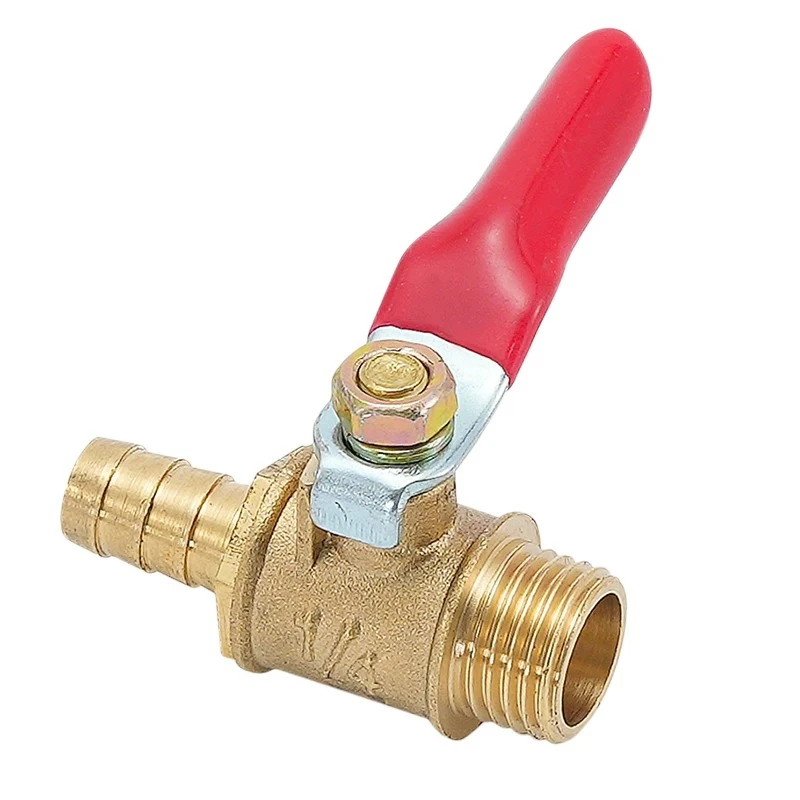 Pneumatic Copper Ball Valve Baota Red Handle Small Switch 1 3 4 Point 1/4 Vent Pipe Ball Valve
Pneumatic Copper Ball Valve Baota Red Handle Small Switch 1 3 4 Point 1/4 Vent Pipe Ball Valve