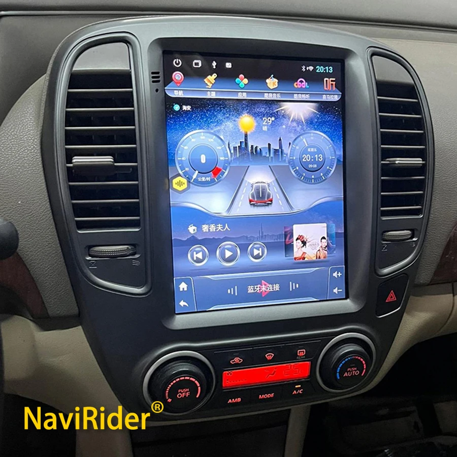 Экран в стиле Tesla Android 14 для Nissan Bluebird Sylphy G11 2005-2012 Автомобильный радиоприемник Мультимедийный видеоплеер GPS-навигация Стерео
Экран в стиле Tesla Android 14 для Nissan Bluebird Sylphy G11 2005-2012 Автомобильный радиоприемник Мультимедийный видеоплеер GPS-навигация Стерео