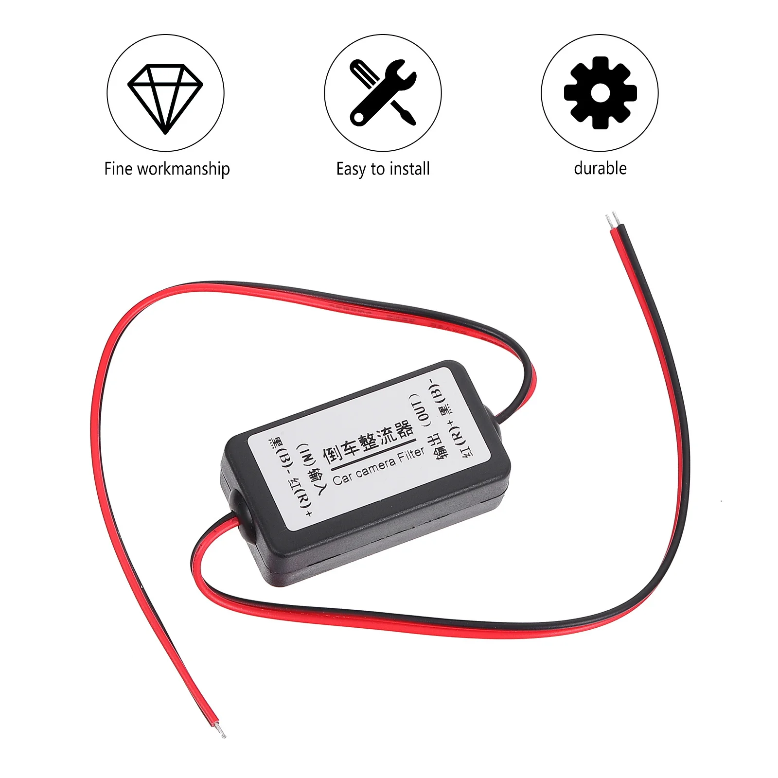 Конденсатор реле мощности 12 В постоянного тока для камеры заднего вида автомобиля, стабилизированный фильтр-выпрямитель, модуль питания камеры резервного копирования автомобиля, другое
Конденсатор реле мощности 12 В постоянного тока для камеры заднего вида автомобиля, стабилизированный фильтр-выпрямитель, модуль питания камеры резервного копирования автомобиля, другое