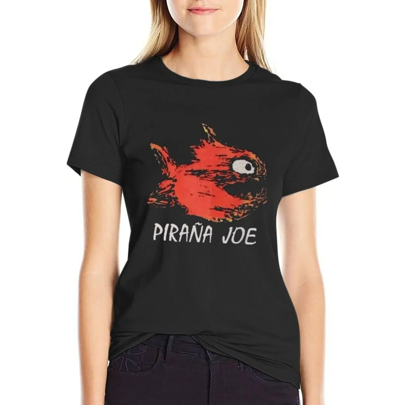 Pirana Joe T-Shirt sublime quick-drying korean fashion Short sleeve tee cute t-shirts for Women
Pirana Joe T-Shirt sublime quick-drying korean fashion Short sleeve tee cute t-shirts for Women