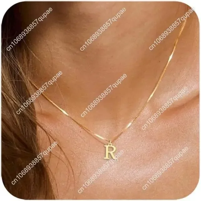 RLMOON Gold/Silver Initial Necklaces for Women 14K Gold Plated Dainty Letter Necklace Tiny Silver Initial Pendant Name Necklace
RLMOON Gold/Silver Initial Necklaces for Women 14K Gold Plated Dainty Letter Necklace Tiny Silver Initial Pendant Name Necklace