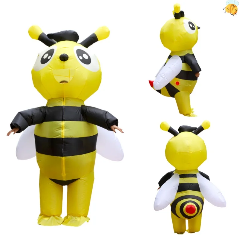 Adult men's and women's inflatable bee costume company annual meeting party funny program props costumes
Adult men's and women's inflatable bee costume company annual meeting party funny program props costumes