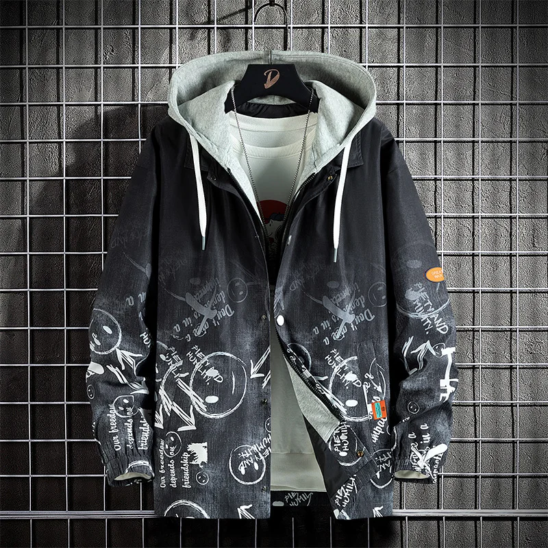 Nice Men Denim Jackets Spring Blue Jeans Coats High Quality Male Print Hoodie Trendy Casual Coats Classic Denim Jackets 6XL
Nice Men Denim Jackets Spring Blue Jeans Coats High Quality Male Print Hoodie Trendy Casual Coats Classic Denim Jackets 6XL