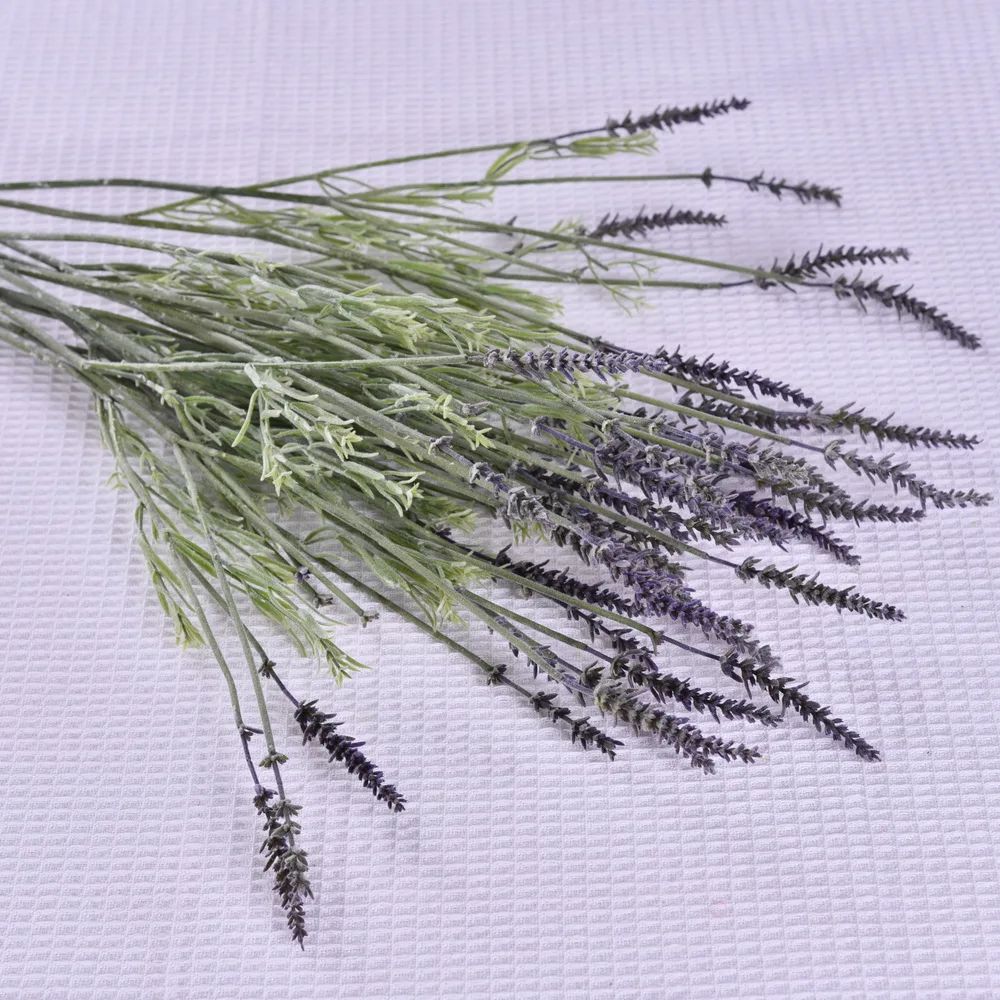 High Quality Lavender Artificial Flowers Plastic Home Accessories Wedding Decor Fake Dried Flower Plants flores artificiales
High Quality Lavender Artificial Flowers Plastic Home Accessories Wedding Decor Fake Dried Flower Plants flores artificiales