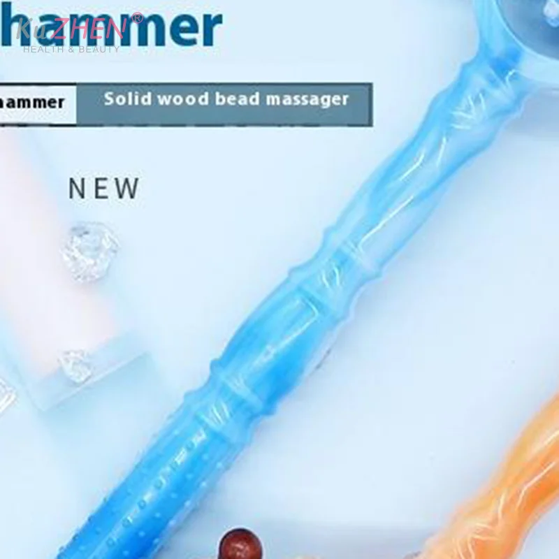 1PC Solid Wood Massage Hammer Ergonomic Handheld Body Massager Double-Sided Stress Relief Tool For Back Leg Lightweight Portable
1PC Solid Wood Massage Hammer Ergonomic Handheld Body Massager Double-Sided Stress Relief Tool For Back Leg Lightweight Portable