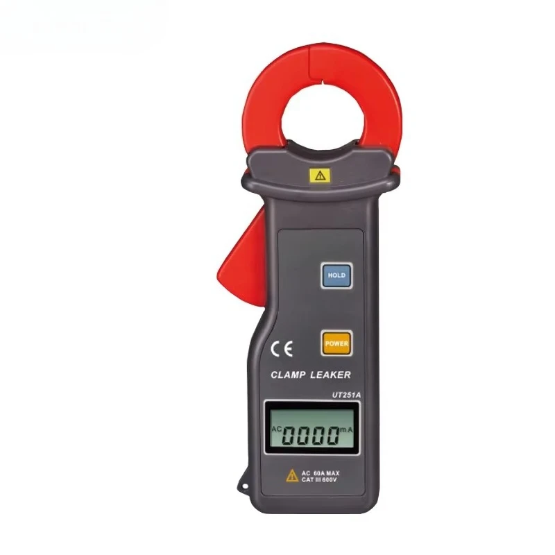 UT251A High Sensitivity Electrical Leakage Current Clamp Meter Auto Range Digital Display CE Certified Made China A557
UT251A High Sensitivity Electrical Leakage Current Clamp Meter Auto Range Digital Display CE Certified Made China A557